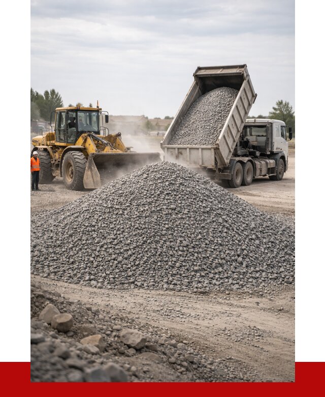 Купить щебень с доставкой в Южноуральске от 2734 руб. | ПРОНЕРУДЖрк