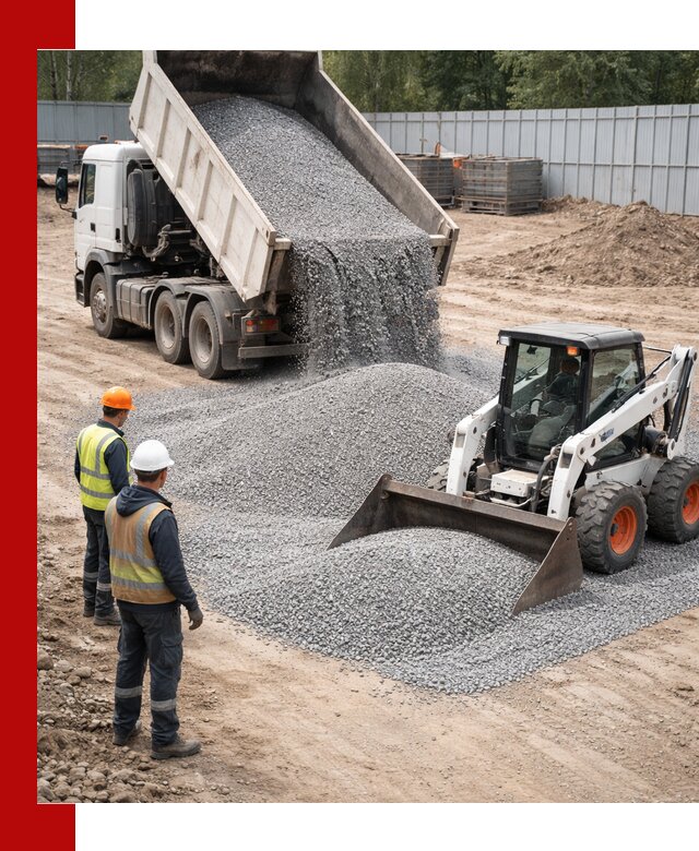 Доставка и продажа гранитного щебня фракции 0-5 в Южноуральске