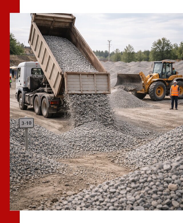 Гранитный щебень фракции 3–10: доставка и продажа в Южноуральске
