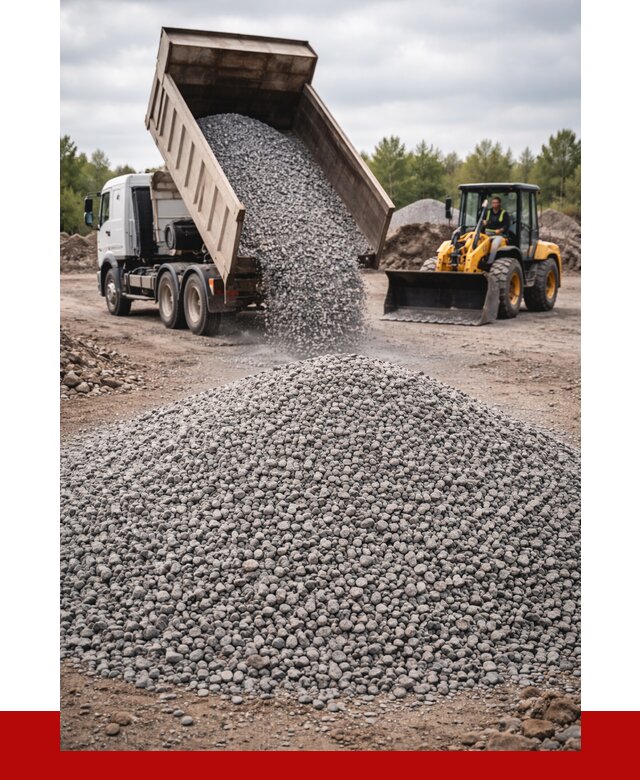 Гранитный щебень фракция 5-10 в Южноуральске от 3500 | ПРОНЕРУДЖрк