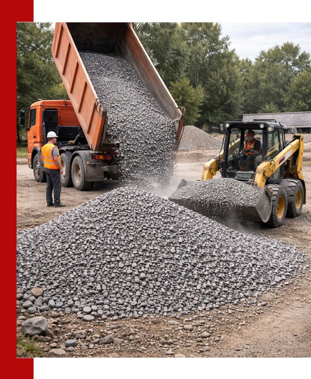 Купить гранитный щебень фракции 5–10 в Южноуральске с доставкой