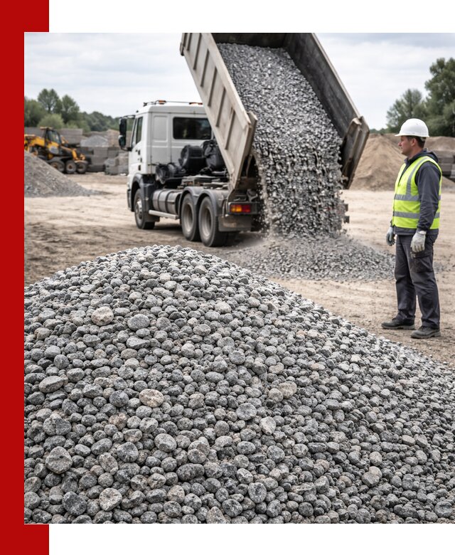 Доставка и продажа гранитного щебня фракции 5-20 в Южноуральске