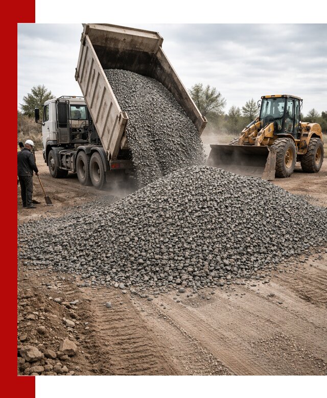 Гранитный щебень фракция 10-20 с доставкой в Южноуральске