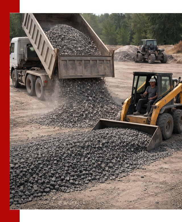 Гранитный щебень фракция 40-70 с доставкой в Южноуральске