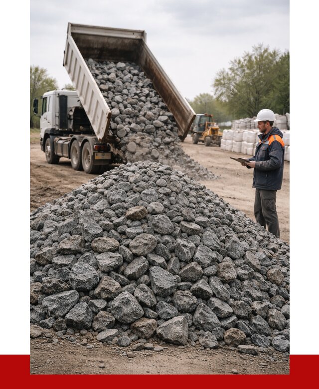 Гранитный щебень фракция 100-200 в Южноуральске от 4593 р. ПРОНЕРУДЖрк