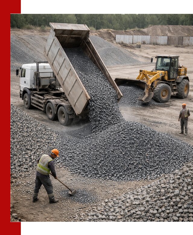 Щебень габбро-диабаз фр. 5-20 с доставкой в Южноуральске