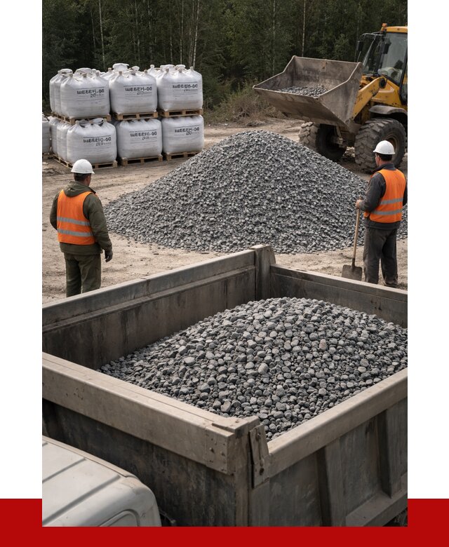 Щебень габбро диабаз 20-40 в Южноуральске от 3718 руб. | ПРОНЕРУДЖрк