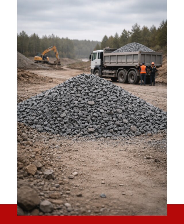 Щебень габбро диабаз фракция 40-70 в Южноуральске от 2406 р-ПРОНЕРУДЖрк