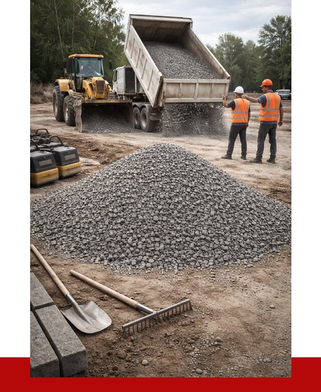 Гравийный щебень купить в Южноуральске от 2406 р. ПРОНЕРУДЖрк