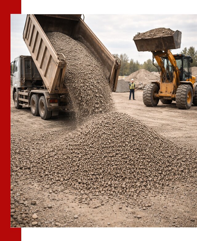 Гравийный щебень фракция 3–10 с доставкой в Южноуральске