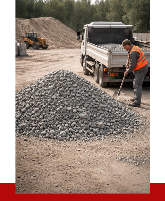 Гравийный щебень фракция 5-10 в Южноуральске от 2406 р. | ПРОНЕРУДЖрк
