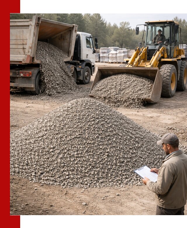 Гравийный щебень фракция 5–10 с доставкой в Южноуральске