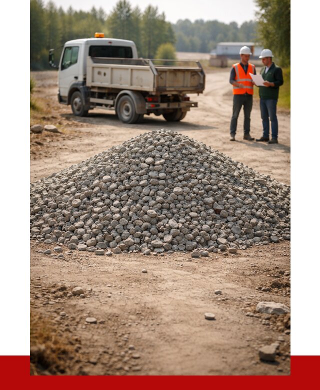 Гравийный щебень фракция 20-40 в Южноуральске от 1312 р. | ПРОНЕРУДЖрк