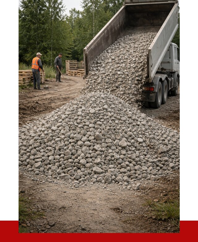 гравийный щебень фракция 70-120 в Южноуральске от 2679 р. ПРОНЕРУДЖрк