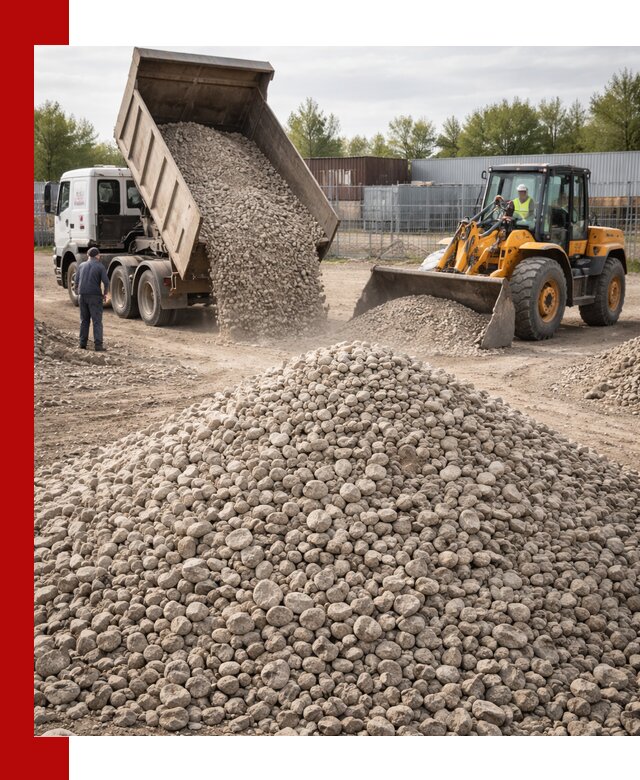 Доломитовый щебень фракции 20–41 с доставкой в Южноуральске