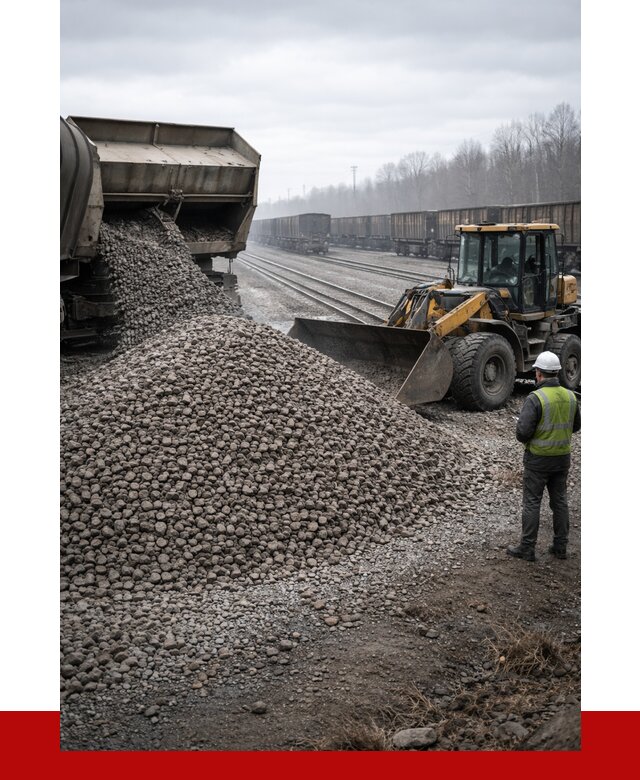 Купить железнодорожный щебень в Южноуральске от 3062 р. | ПРОНЕРУДЖрк