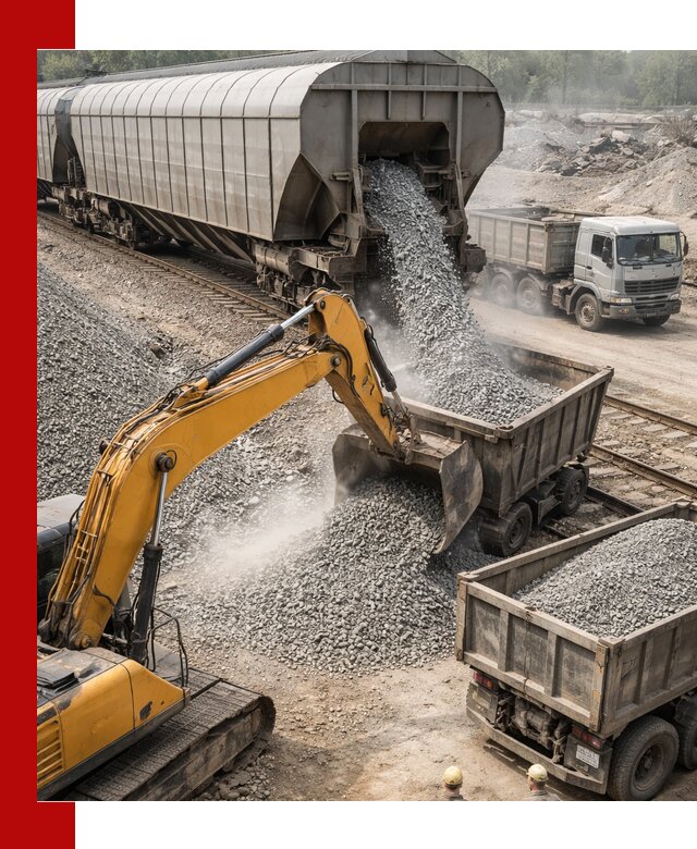 Доставка железнодорожного щебня в Южноуральске крупными партиями быстрого отгруза