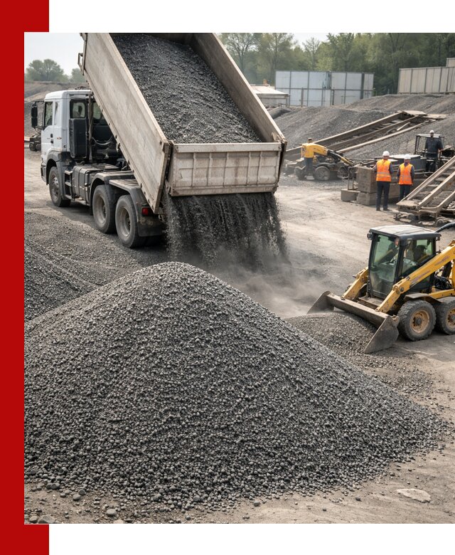 Вторичный щебень фракция 0–5 с доставкой в Южноуральске