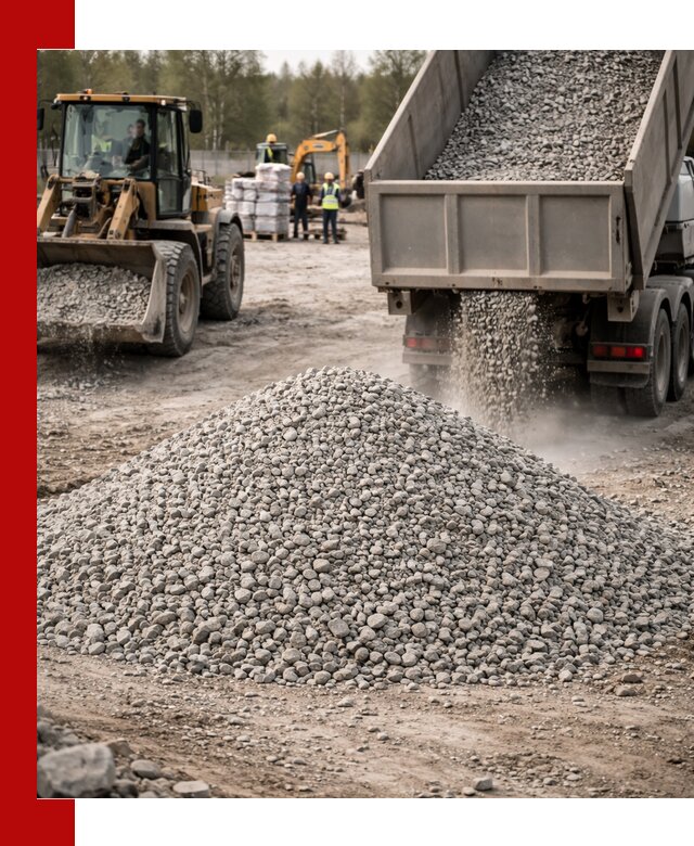 Вторичный щебень фракции 5-20 в Южноуральске — доставка и продажа крупнотоннажно