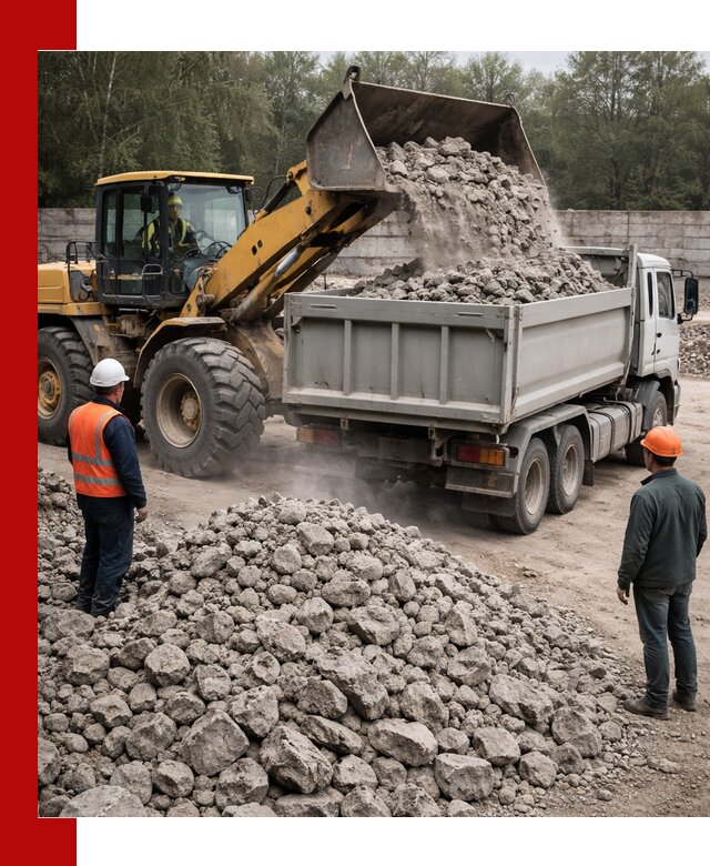 Вторичный щебень фракция 70–150 в Южноуральске с доставкой