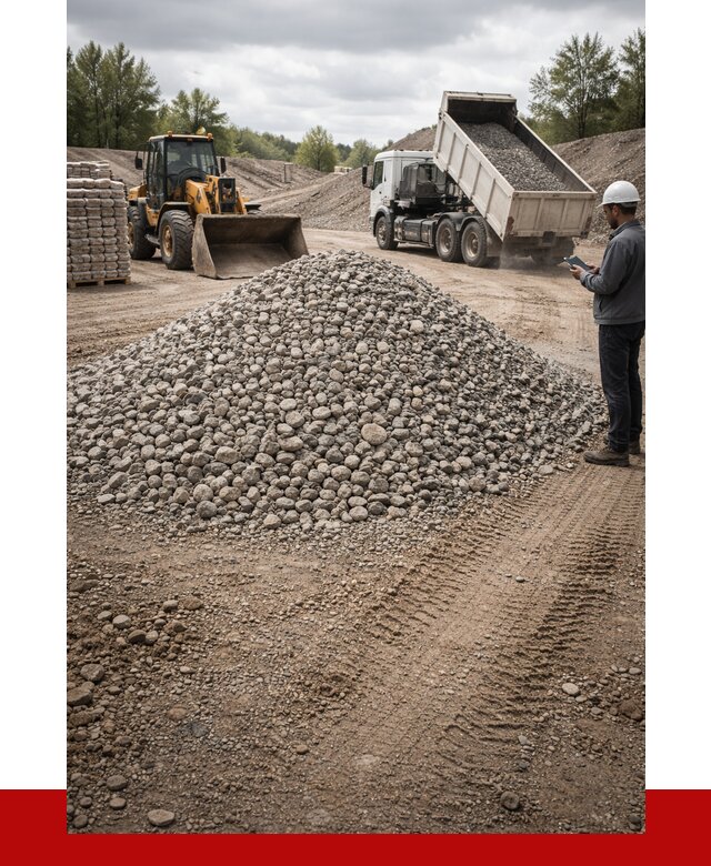 Купить бетонный щебень в Южноуральске, от 3500 р. ПРОНЕРУДЖрк