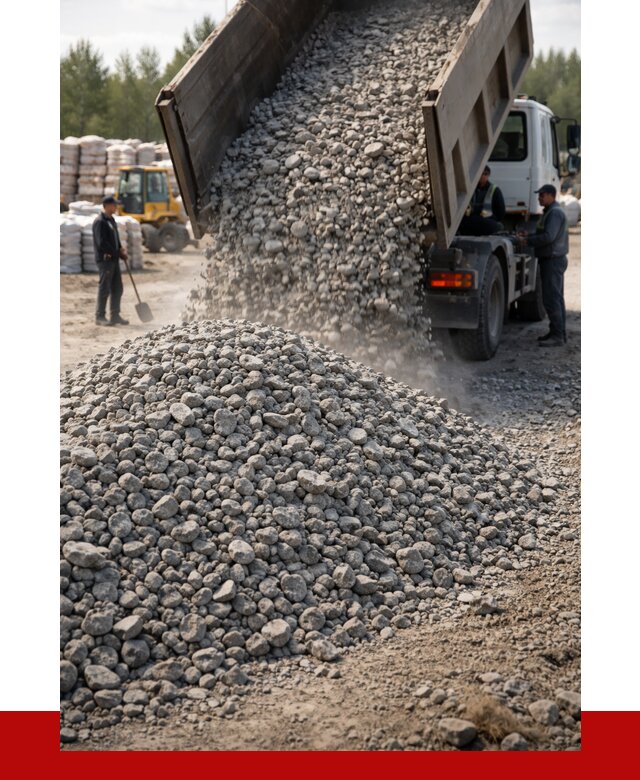 Бетонный щебень фракция 40-70 в Южноуральске от 1968 р. ПРОНЕРУДЖрк