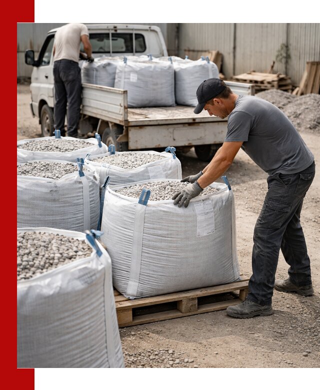 Доставка щебня в мешках по выгодным ценам в Южноуральске
