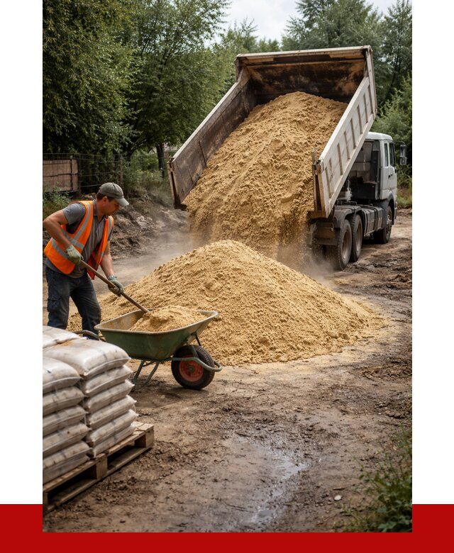 Купить песок с доставкой в Южноуральске от 1968 р. | ПРОНЕРУДЖрк