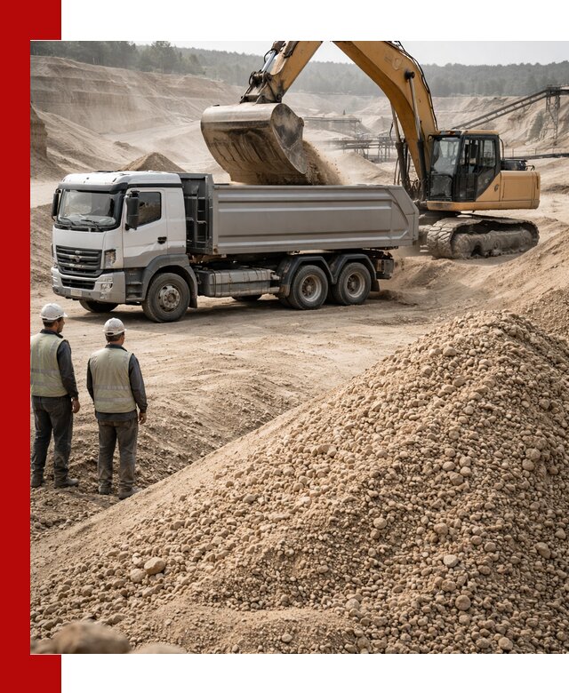 Карьерный крупнозернистый песок с доставкой в Южноуральске