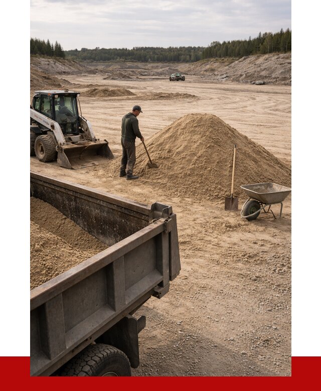Карьерный песок среднезернистый в Южноуральске, от 2406 р. ПРОНЕРУДЖрк