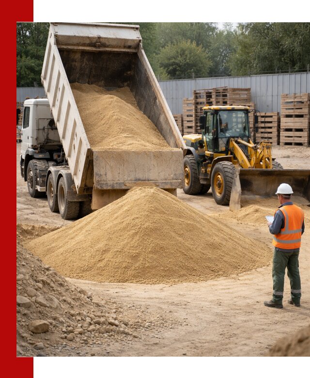 Доставка карьерного мелкозернистого песка в Южноуральске