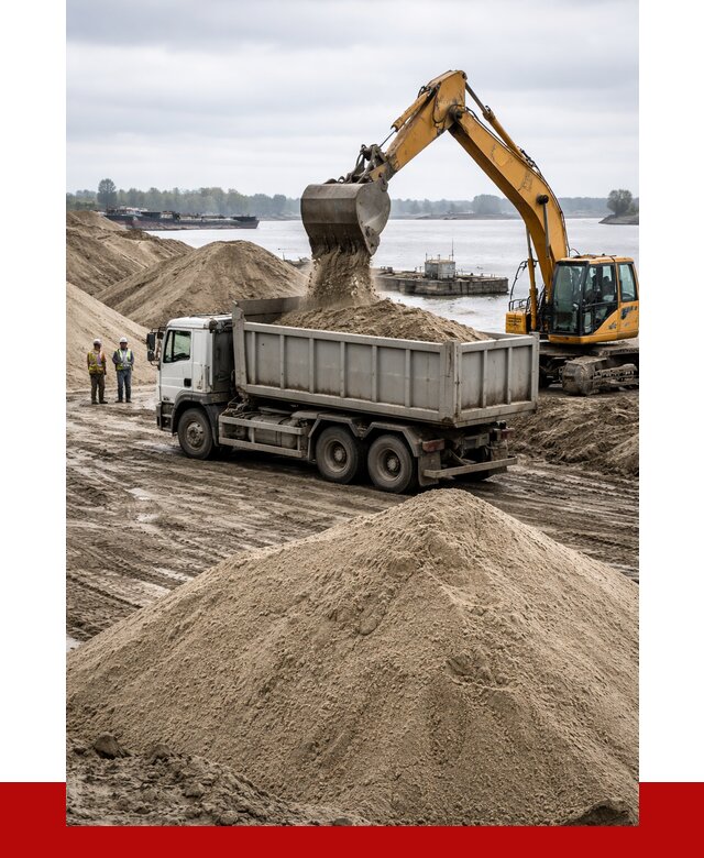 Купить речной песок навалом в Южноуральске от 1968 р., ПРОНЕРУДЖрк