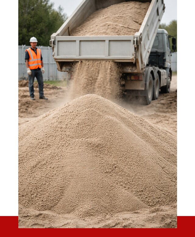 Купить сеяный песок с доставкой в Южноуральске от 2406 р ПРОНЕРУДЖрк