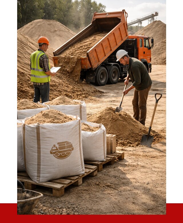 Строительный песок в Южноуральске от 2406 р. с доставкой, ПРОНЕРУДЖрк