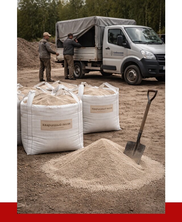 Кварцевый песок для пескоструя в Южноуральске от 4921 р. | ПРОНЕРУДЖрк