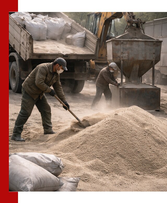 Кварцевый песок для пескоструя в Южноуральске — доставка и качество