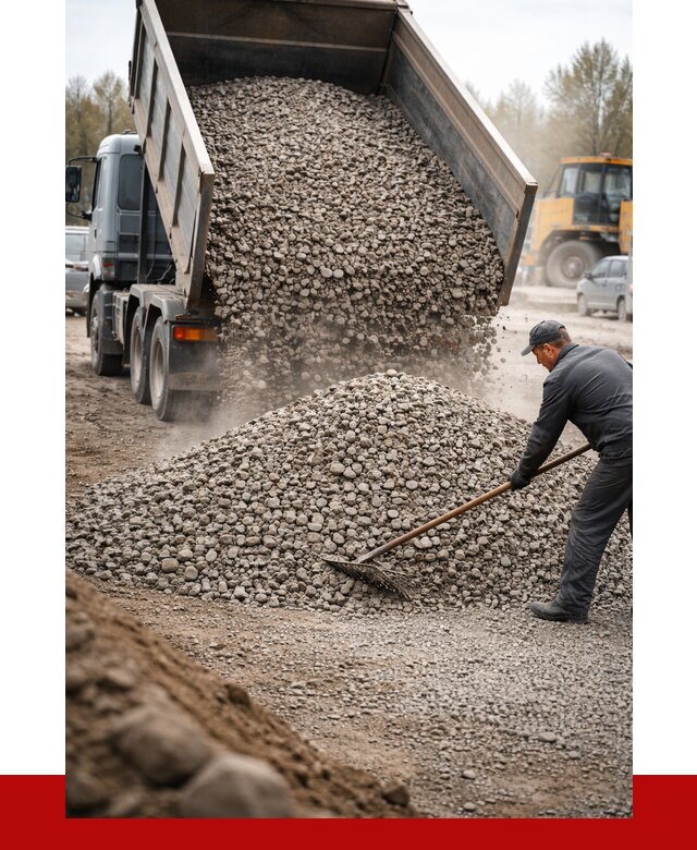 Гравий фракция 20-40 в Южноуральске от 2734 р. доставка | ПРОНЕРУДЖрк