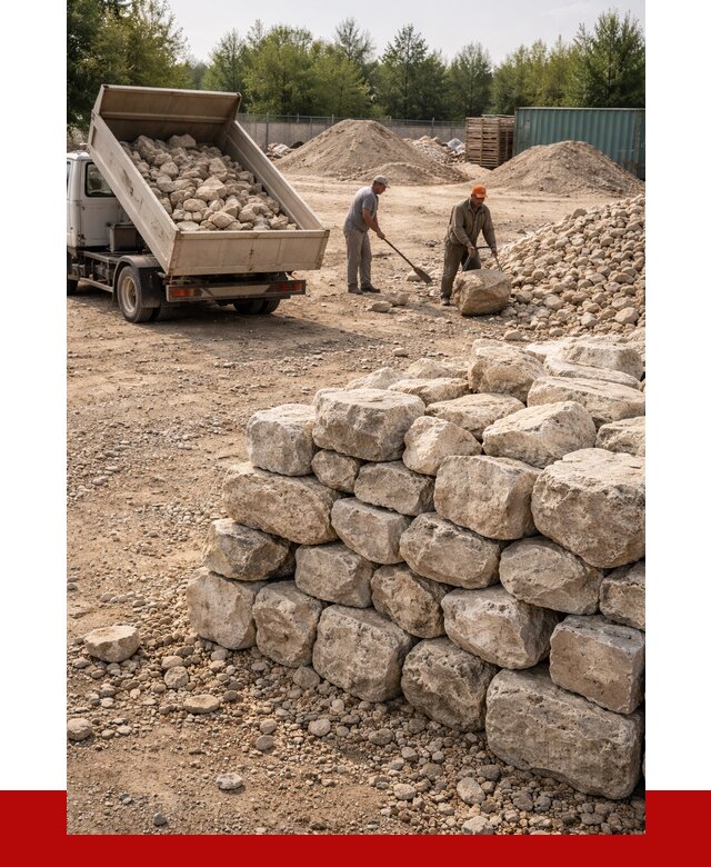 Бутовый камень известняковый в Южноуральске от 4593 р. | ПРОНЕРУДЖрк