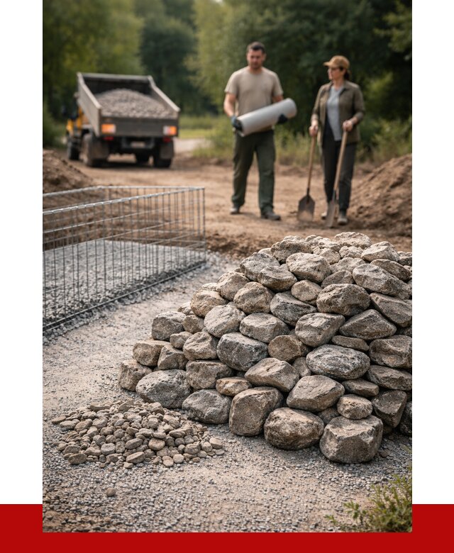 Камень для габионов фракция 100-200 в Южноуральске от 5249 р. | ПРОНЕРУДЖрк