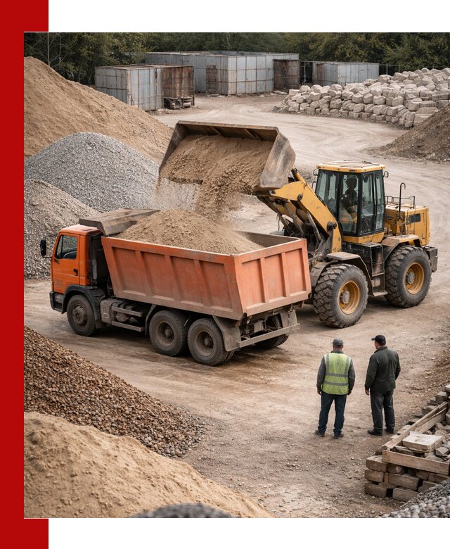 Доставка сыпучих смесей и смесей для стройки в Южноуральске