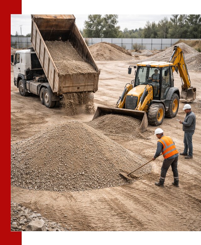 Поставка и доставка ПГС С4 в мешках и самосвалах в Южноуральске