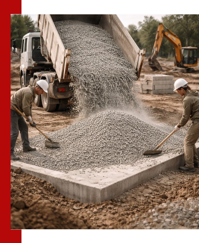 Доставка и продажа отсева для бетона в Южноуральске