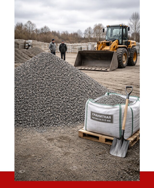 Купить гранитную крошку в Южноуральске от 5249 р. с доставкой | ПРОНЕРУДЖрк