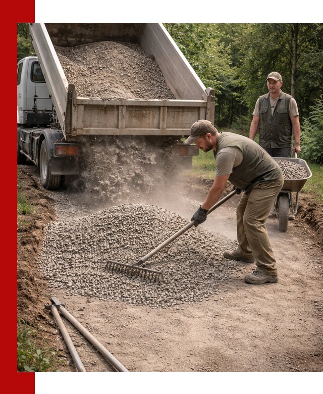 Каменная крошка для дорожек с доставкой в Южноуральске