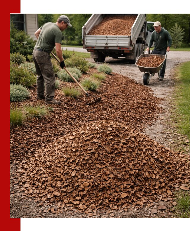 Крошка для мульчирования с доставкой в Южноуральске