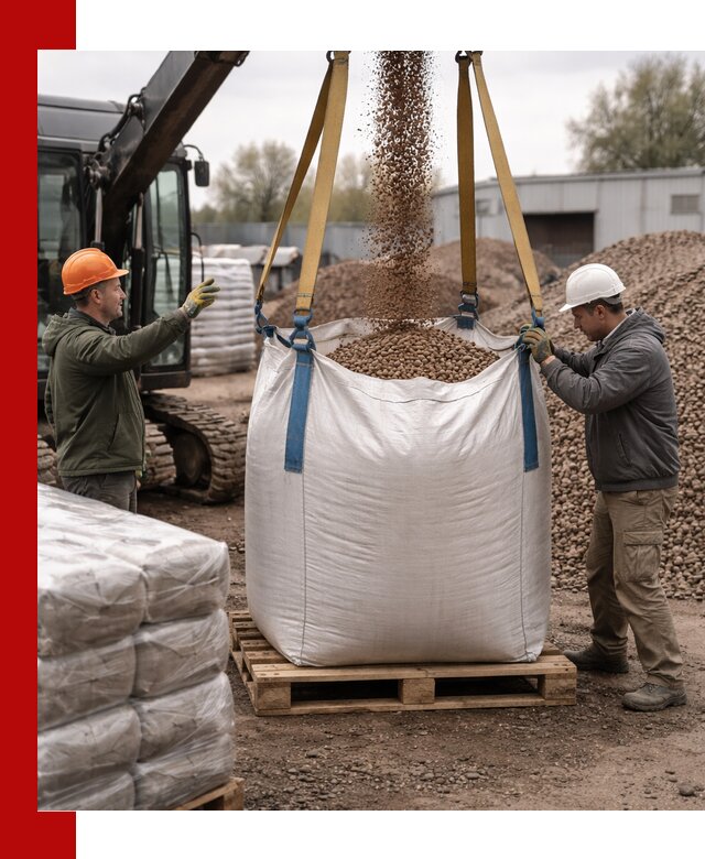 Керамзит в биг-бегах с доставкой в Южноуральске