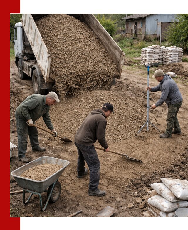 Керамзитовый песок с доставкой в Южноуральске оптом и в розницу