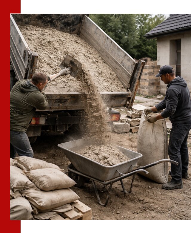 Качественная сухая смесь для кладки с доставкой в Южноуральске