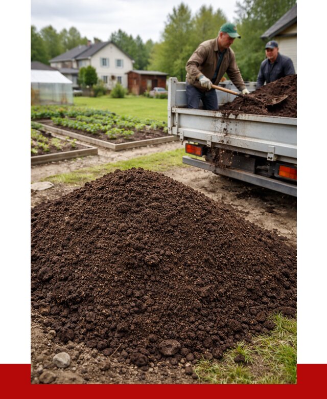 Плодородный грунт в Южноуральске с доставкой от 4593 р. | ПРОНЕРУДЖрк