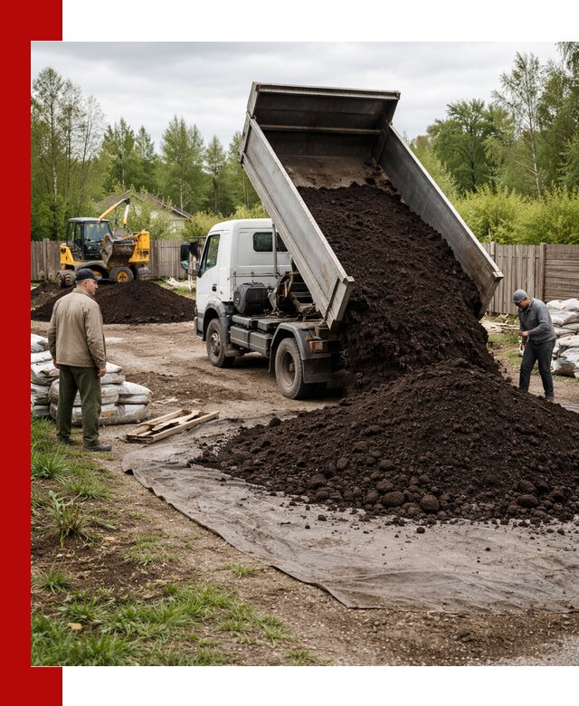 Доставка качественного почвогрунта в Южноуральске оптом и в розницу